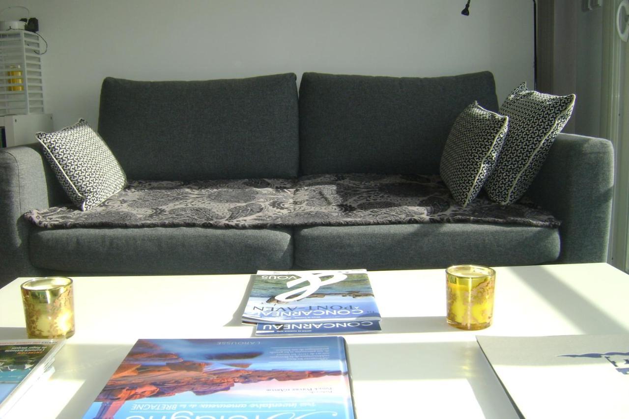 Appartement Corniche II - Superbe Vue Mer !!! Wir Sprechen Flieben Deutsch, Touristentipps, We Speak English Concarneau Buitenkant foto
